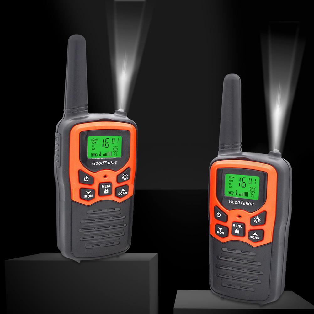 Long Distance Handheld Two Way Walkie Talkie Radio Set