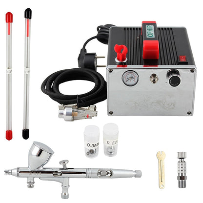 Premium Multipurpose Airbrush Air Compressor Kit