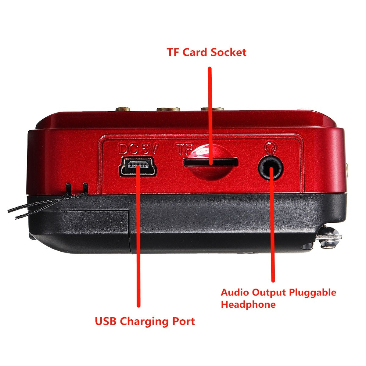 Small Portable AM FM Radio