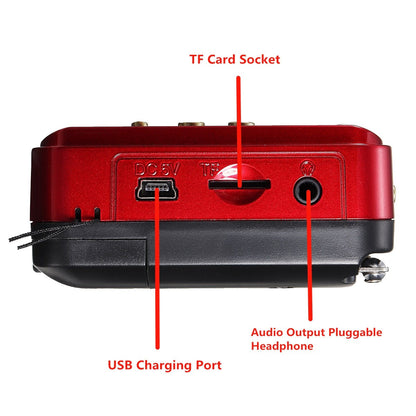 Small Portable AM FM Radio