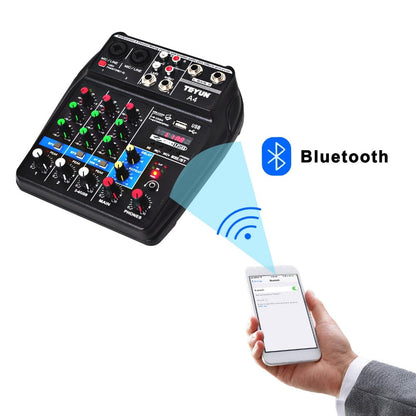 Small Audio Sound Digital Microphone Mixer 48V