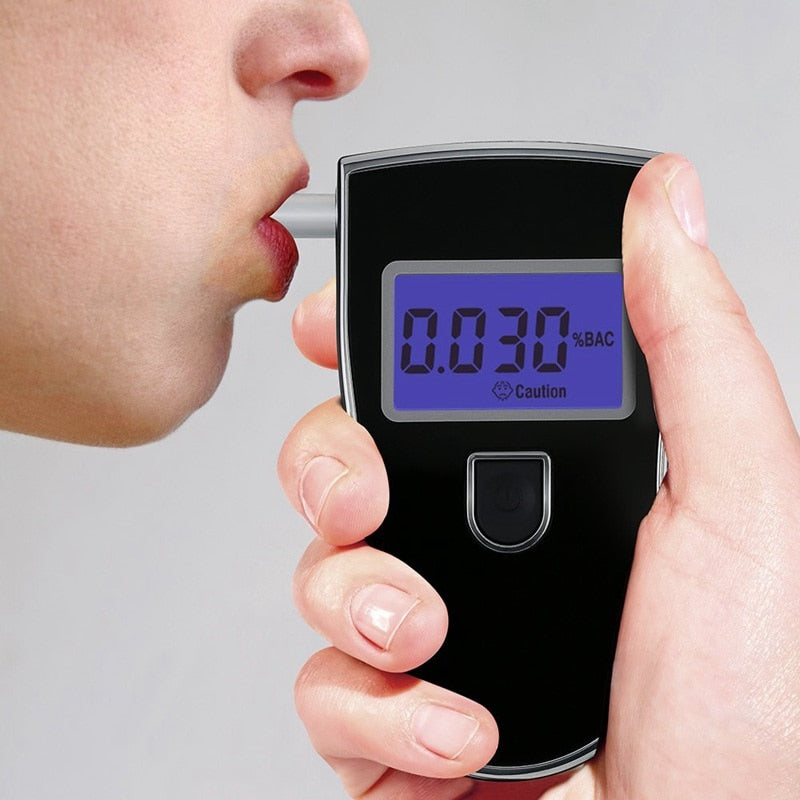 Premium Portable Personal Home Alcohol Breathalyzer Tester