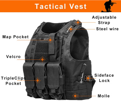 USMC Military Tactical Plate Carrier Vest