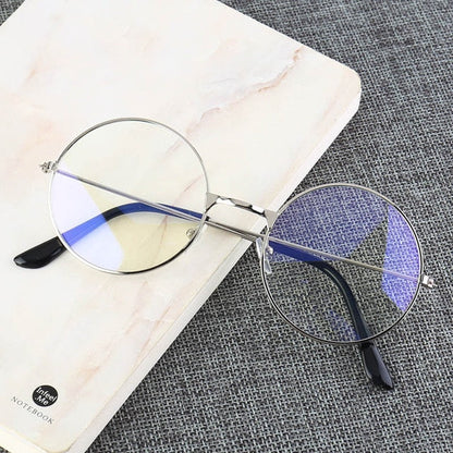 Anti Blue Light Blocking Filter Round Computer Glasses