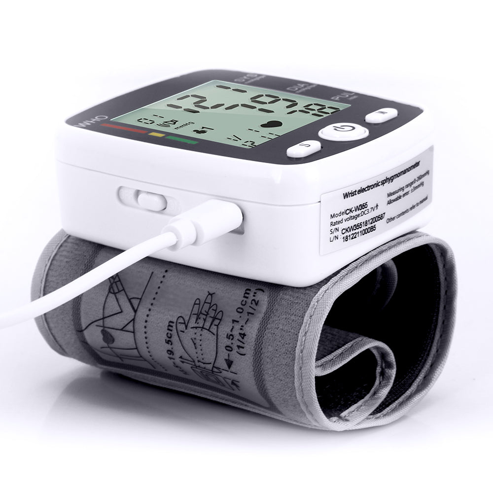 Wrist Blood Pressure Home Monitor Cuff.