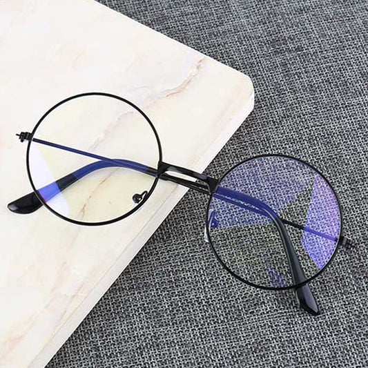 Anti Blue Light Blocking Filter Round Computer Glasses