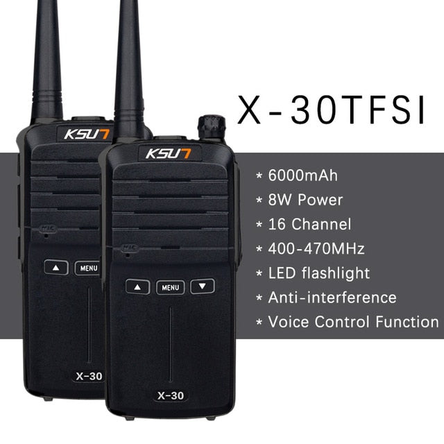 Long Range Waterproof Walkie Talkie Radio 400-470MHz