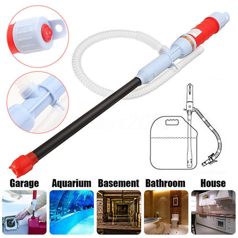 Portable Fluid Transfer Pump For Fuel And Water