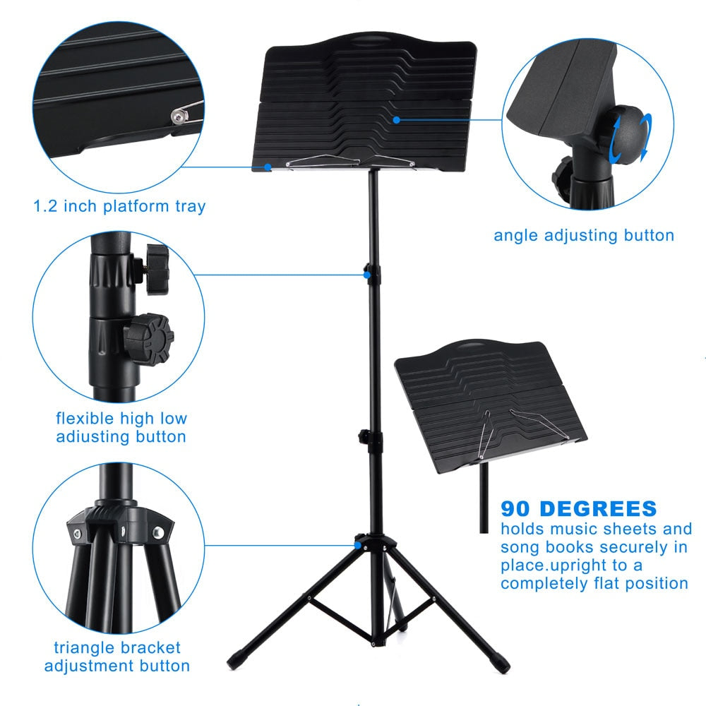 Portable Folding Sheet Music Stand