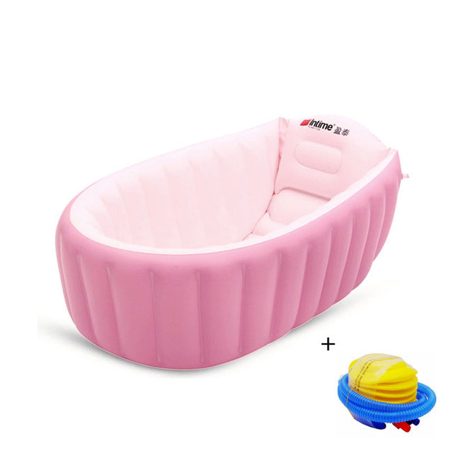 Infant Baby Inflatable Shower Bathtub