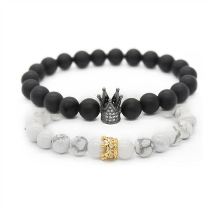 Crown Stacked Bracelet