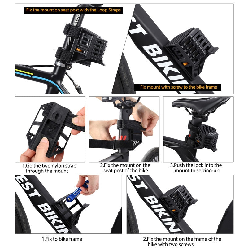 Foldable Bike Chain Cable Lock