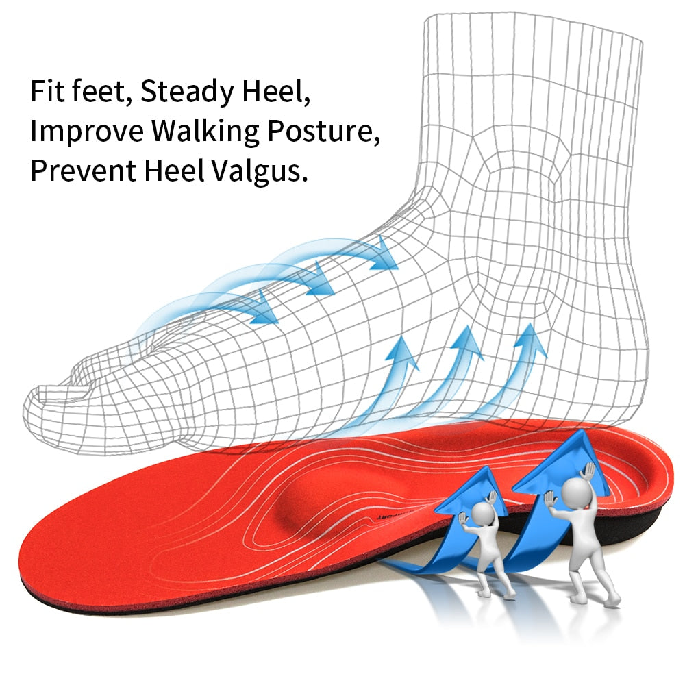 High Arch Support Inserts Flat Feet Shoe Insoles