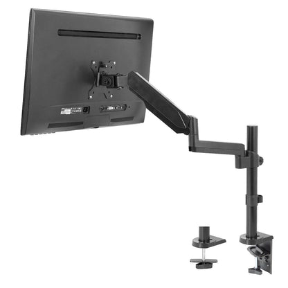 Adjustable Single Computer Desk Mounted Monitor Arm 17" - 32"