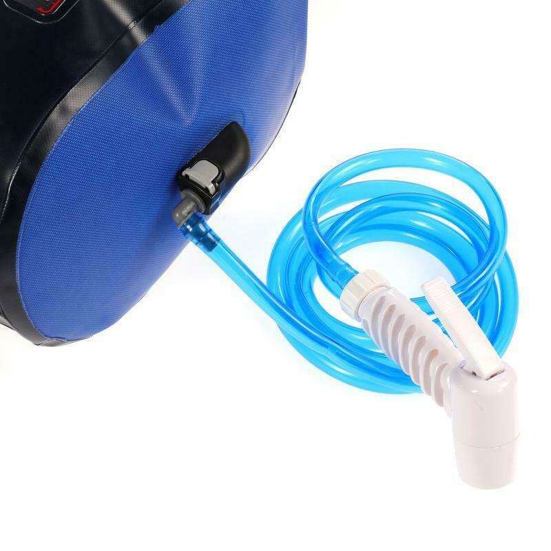 Large Outdoor Camping Solar Shower Bag With Pump