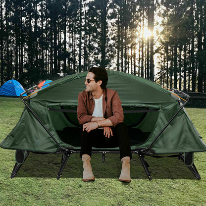 Large Folding Camping Off The Ground Double Tent Cot