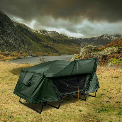 Large Folding Camping Off The Ground Double Tent Cot