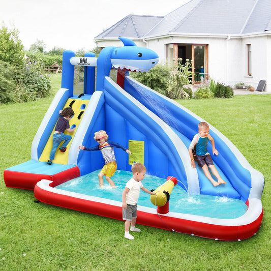 Giant Spacious Kids Inflatable Blow Up Water Slide Pool