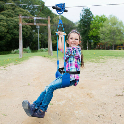 Ultimate Home Backyard Adult / Kids Zipline Kit