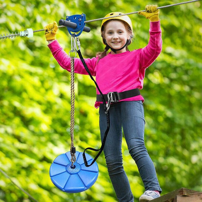 Ultimate Home Backyard Adult / Kids Zipline Kit