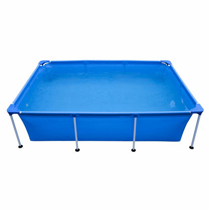 Large Outdoor Above Ground Rectangle Hard Sided Swimming Pool