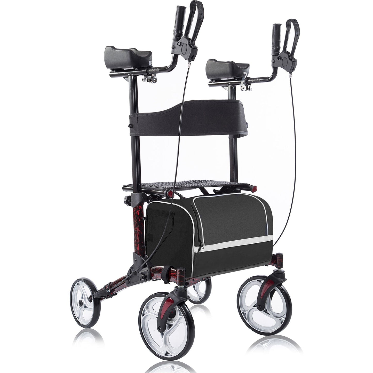 Upgraded Standing Upright Senior Straight Walker