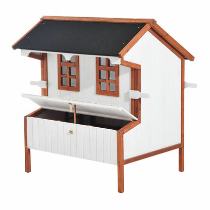 Large Portable Walk In Wooden Mobile Chicken Coop