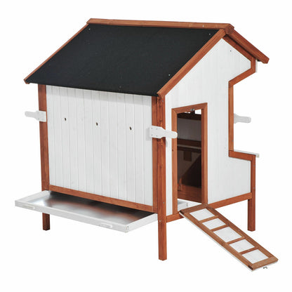 Large Portable Walk In Wooden Mobile Chicken Coop