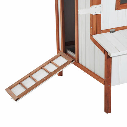 Large Portable Walk In Wooden Mobile Chicken Coop