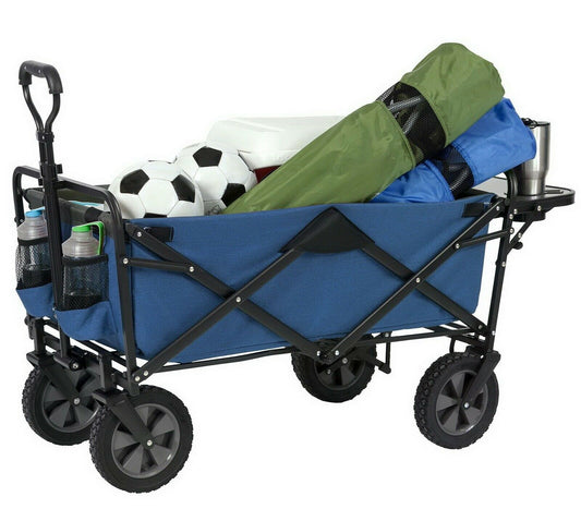 All Terrain Large Folding Collapsible Beach Wagon Cart