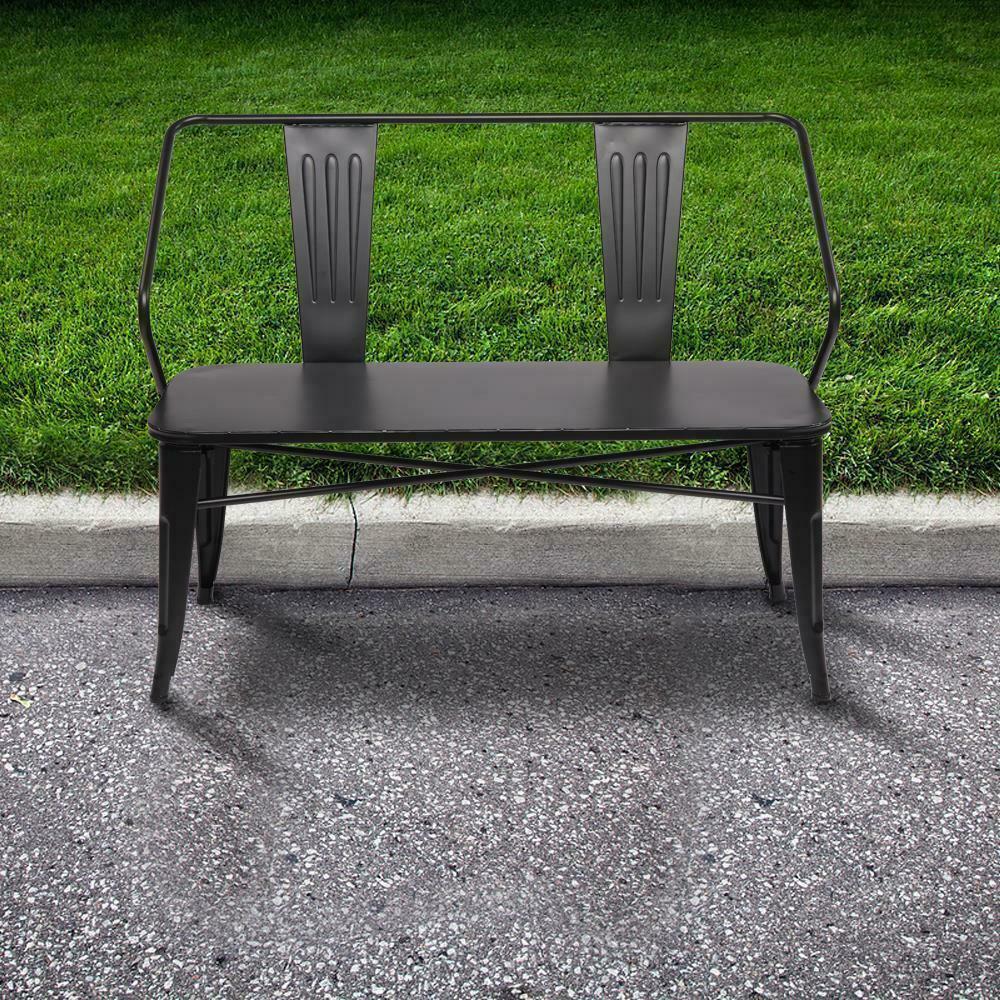 Large Modern Outdoor Garden Front Porch Patio Bench