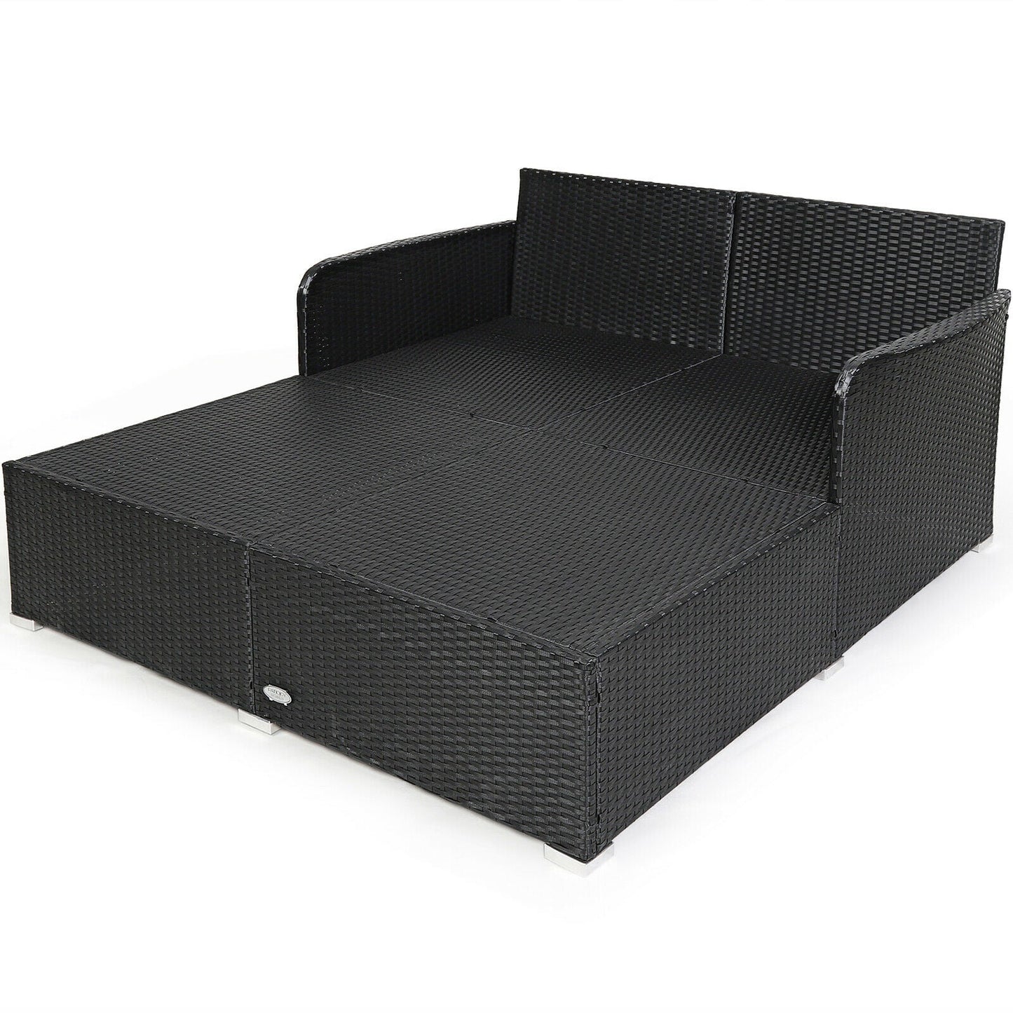 Large Modern Outdoor Patio Furniture Cushioned Daybed