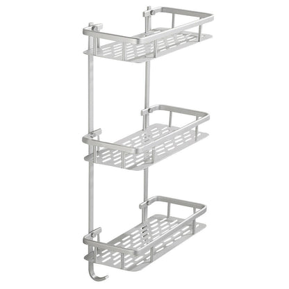 Wall Mounted Bathroom Shower Caddy Storage Shelf