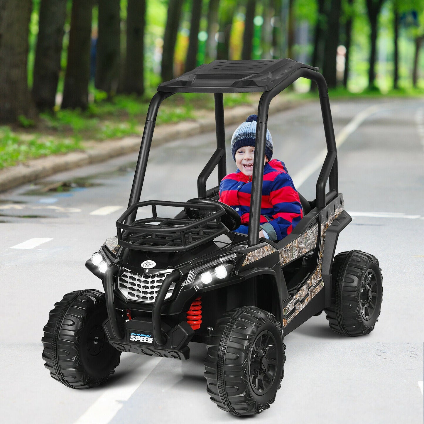 Heavy Duty Electric Kids Side By Side Off Road Power UTV