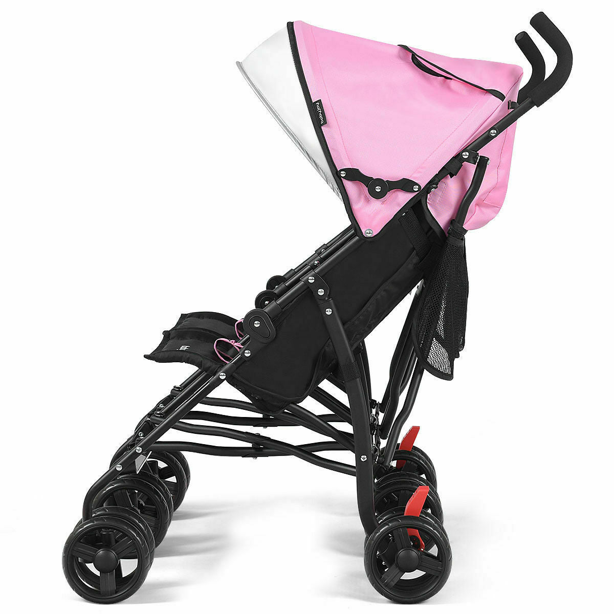 Large Lightweight Easy Rolling Double Side By Side Baby Stroller