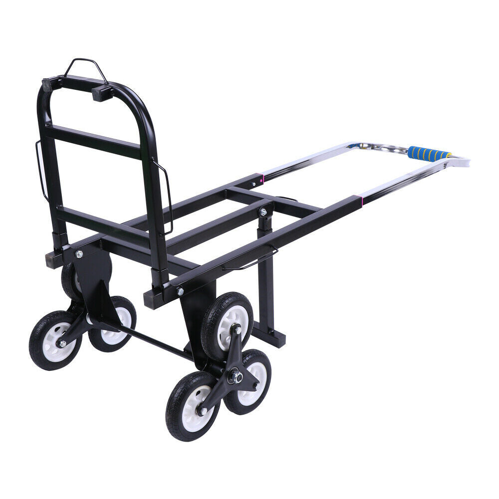 Heavy Duty Convertible Stair Climbing Hand Truck Cart Dolly