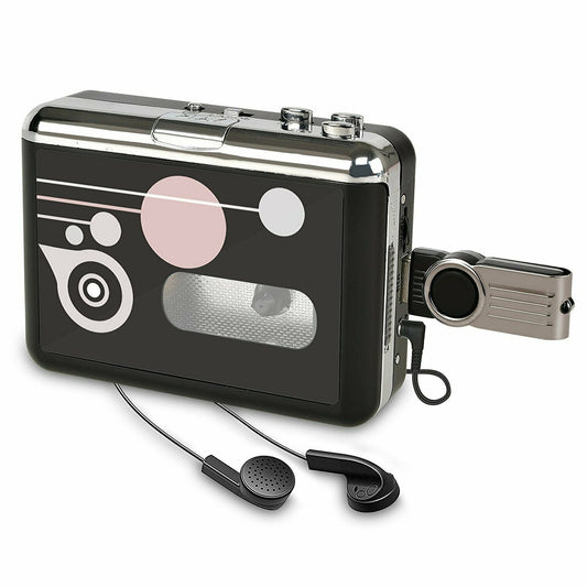 Portable Compact Radio Cassette Tape Player