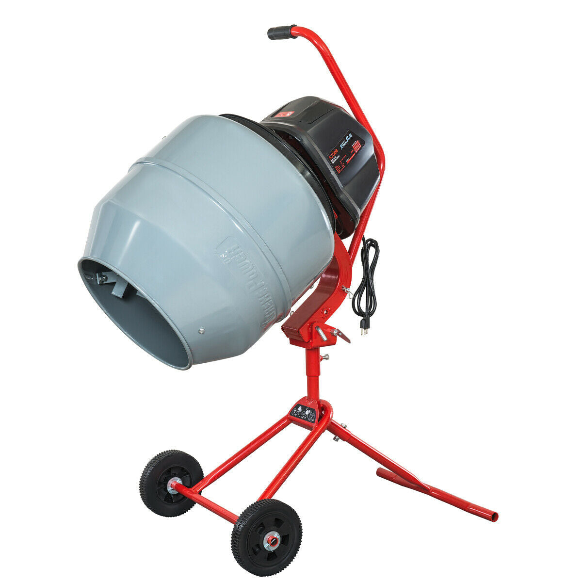 Portable Electric Concrete Cement Mixer Barrow Machine