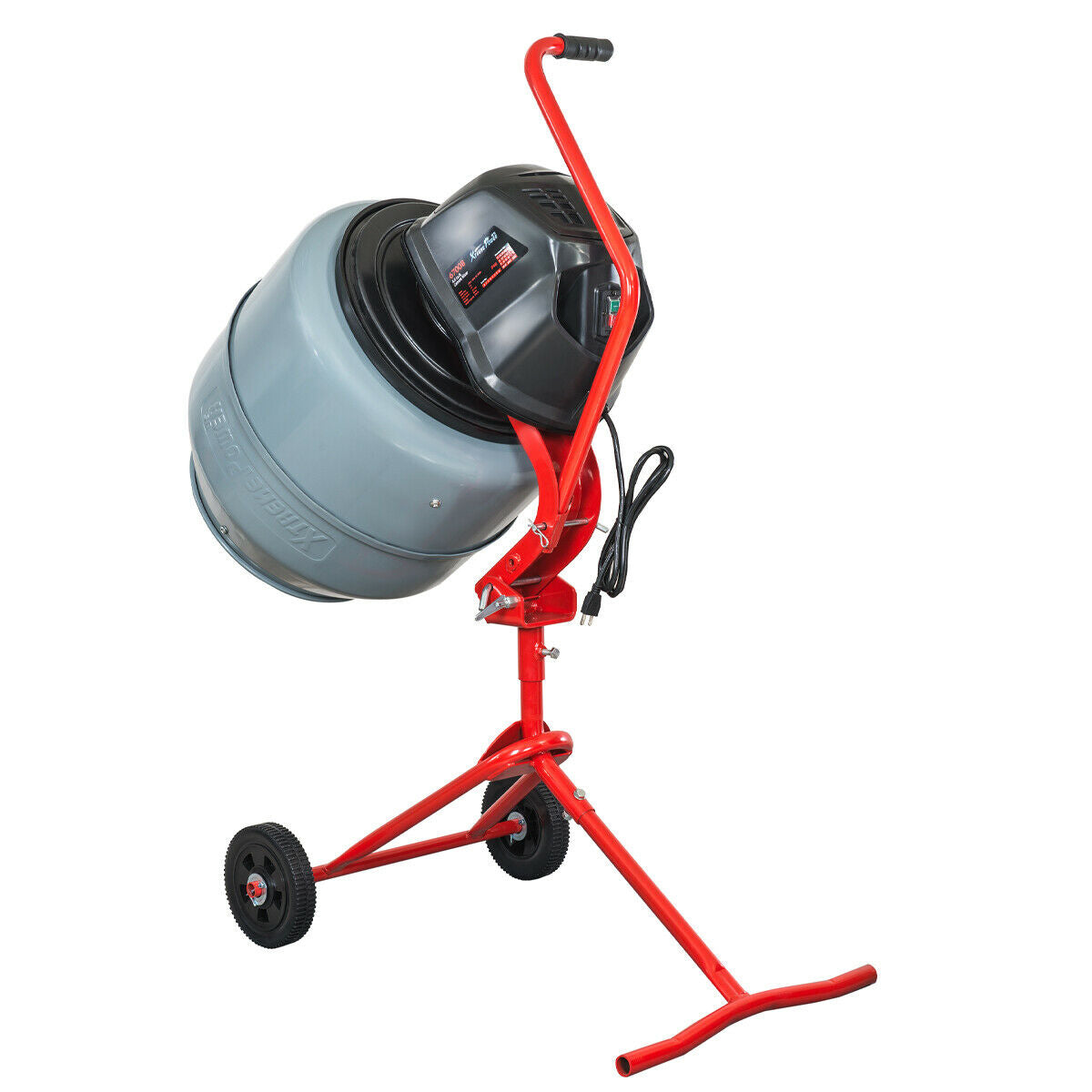 Portable Electric Concrete Cement Mixer Barrow Machine