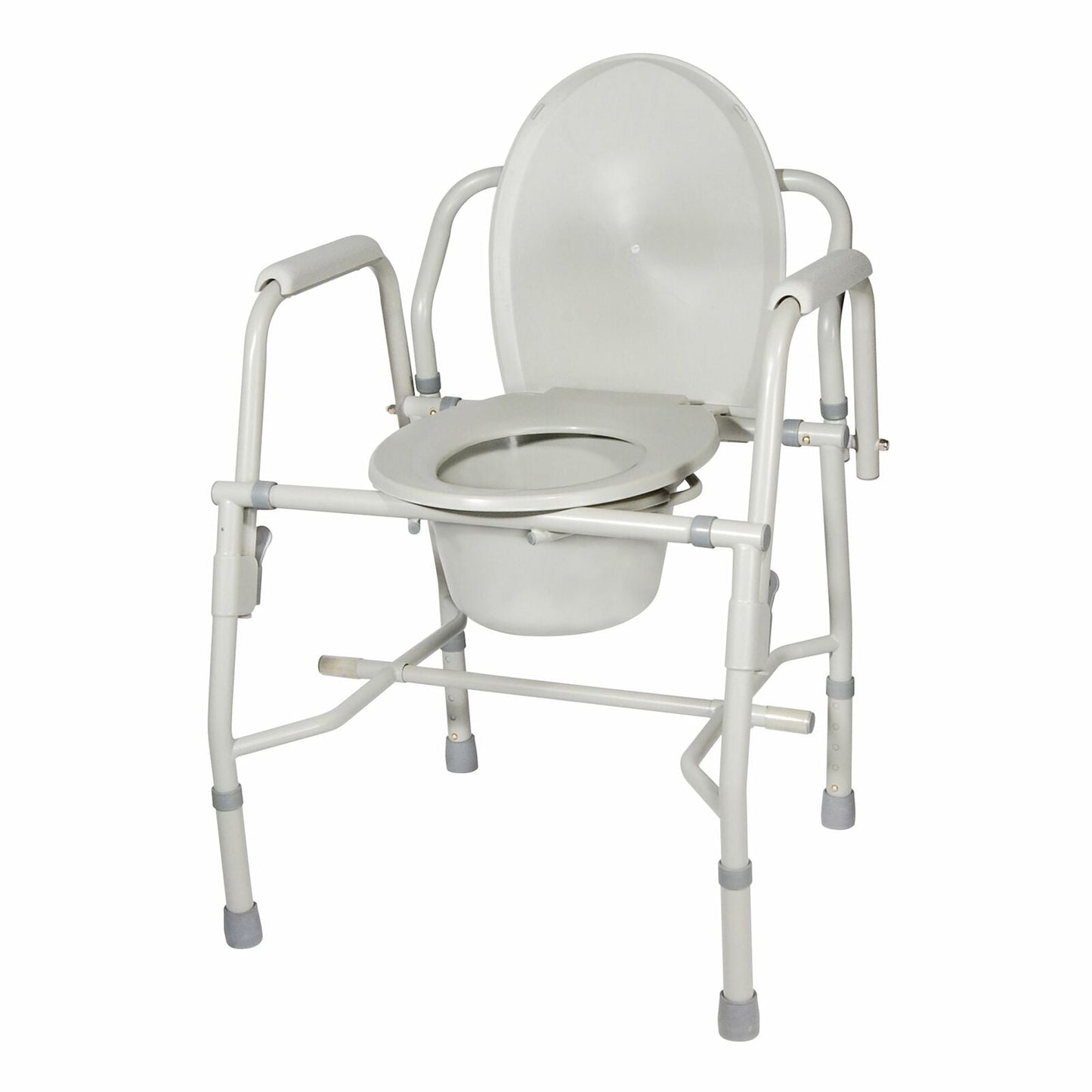 Drop Arm 3 In 1 Bedside Over Toilet Commode