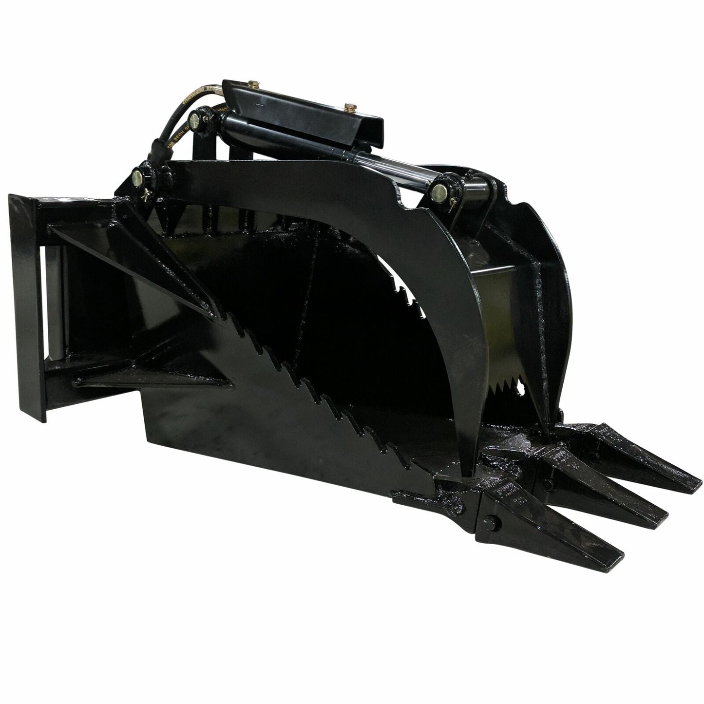 Skid Steer Log Root Grapple Excavator Grapple Bucket Attachment