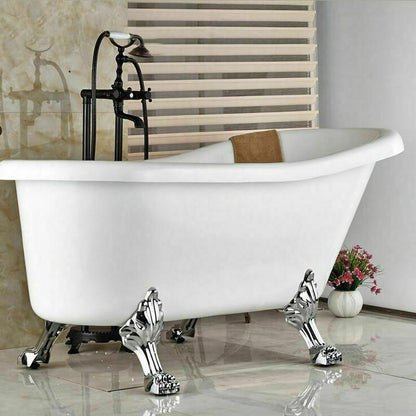 Premium Free Standing Floor Mount Bathtub Filler Faucet