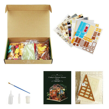 Ultimate DIY Miniature Wooden Dollhouse Kit