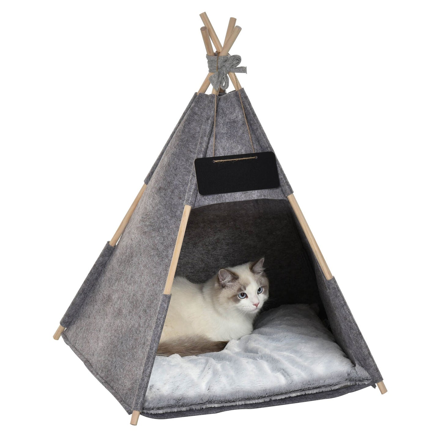 Large Portable Cozy Pop Up Pet Dog Teepee