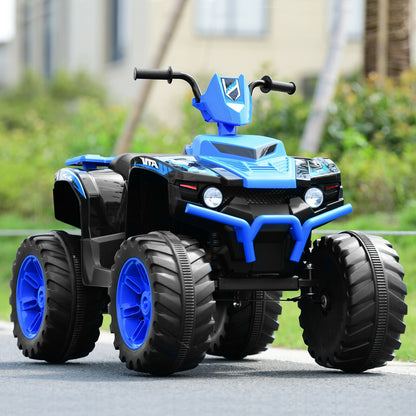 Heavy Duty Kids Electric Four Wheeler ATV Quad W/ Lights And Music