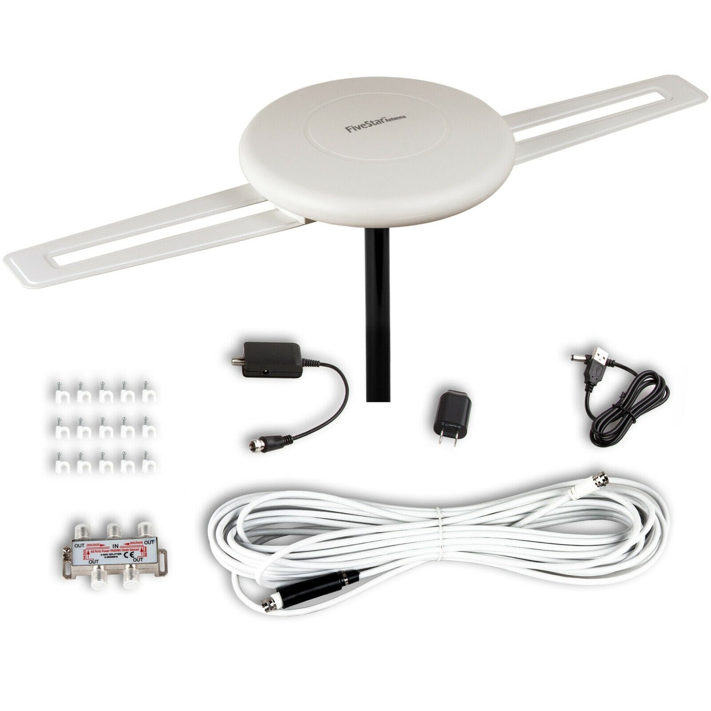 Powerful Omni Directional Digital Outdoor HDTV Long Range TV Antenna