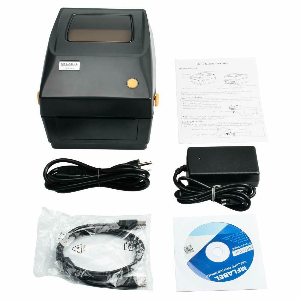 Portable Compact Thermal Postage Mailing Shipping Label Printer 4" x 6"