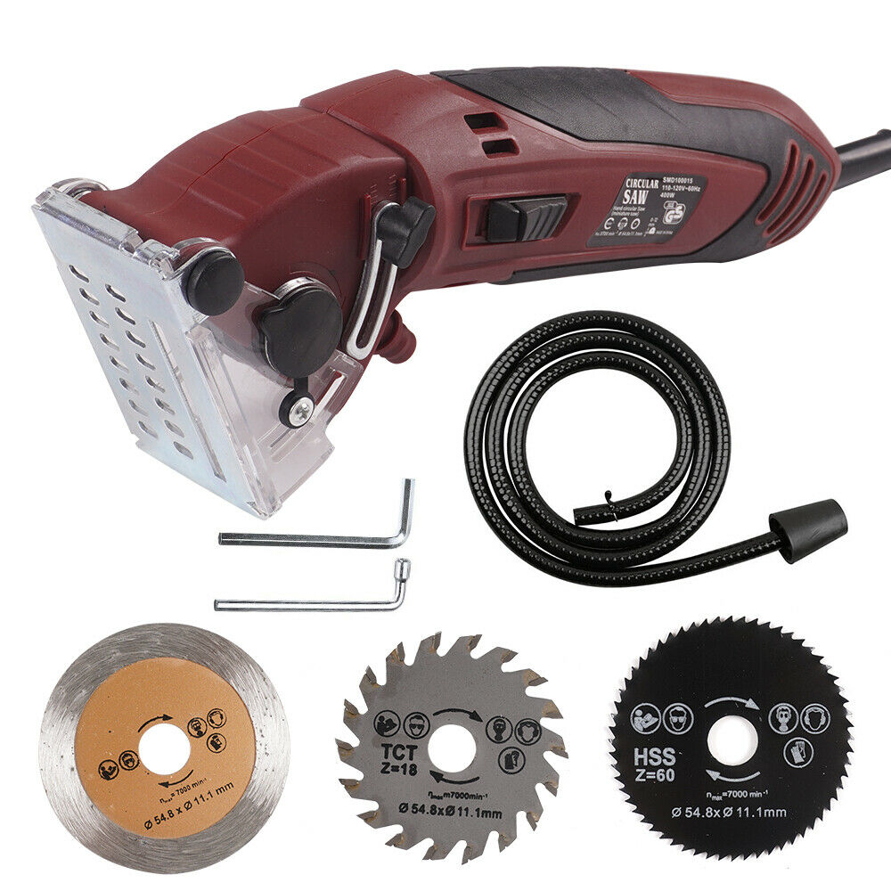 Handheld Double Blade Compact Circular Skill Saw