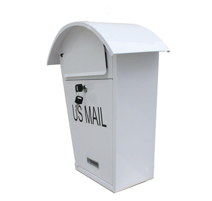 Wall Mounted Steel Locking Box Mail Box