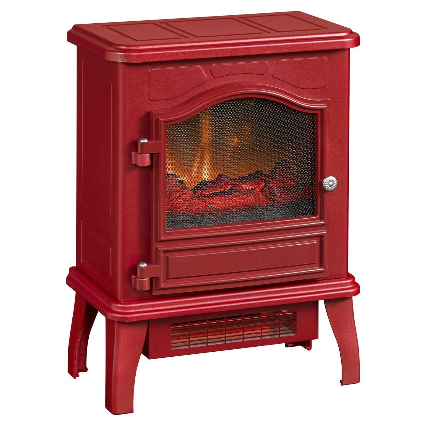 Modern Electric Freestanding Stylish Wood Stove Fireplace Heater